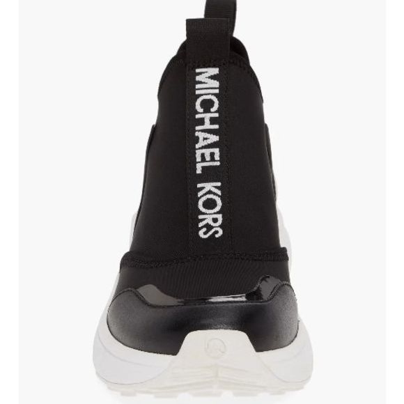 MICHAEL Michael Kors Women's Willow Slip-On Sneaker - Black 6.5M - Picture 4 of 6